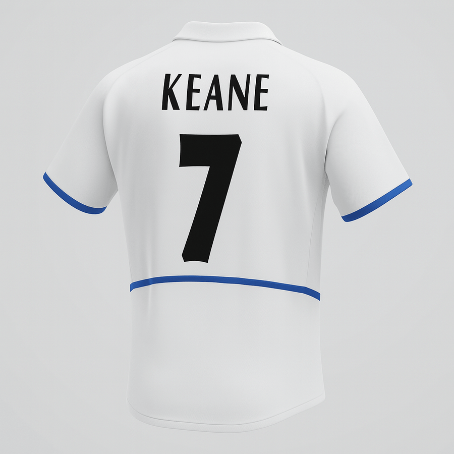2002–03 Leeds United Home Keane #7 (Feels Like New) - Size M