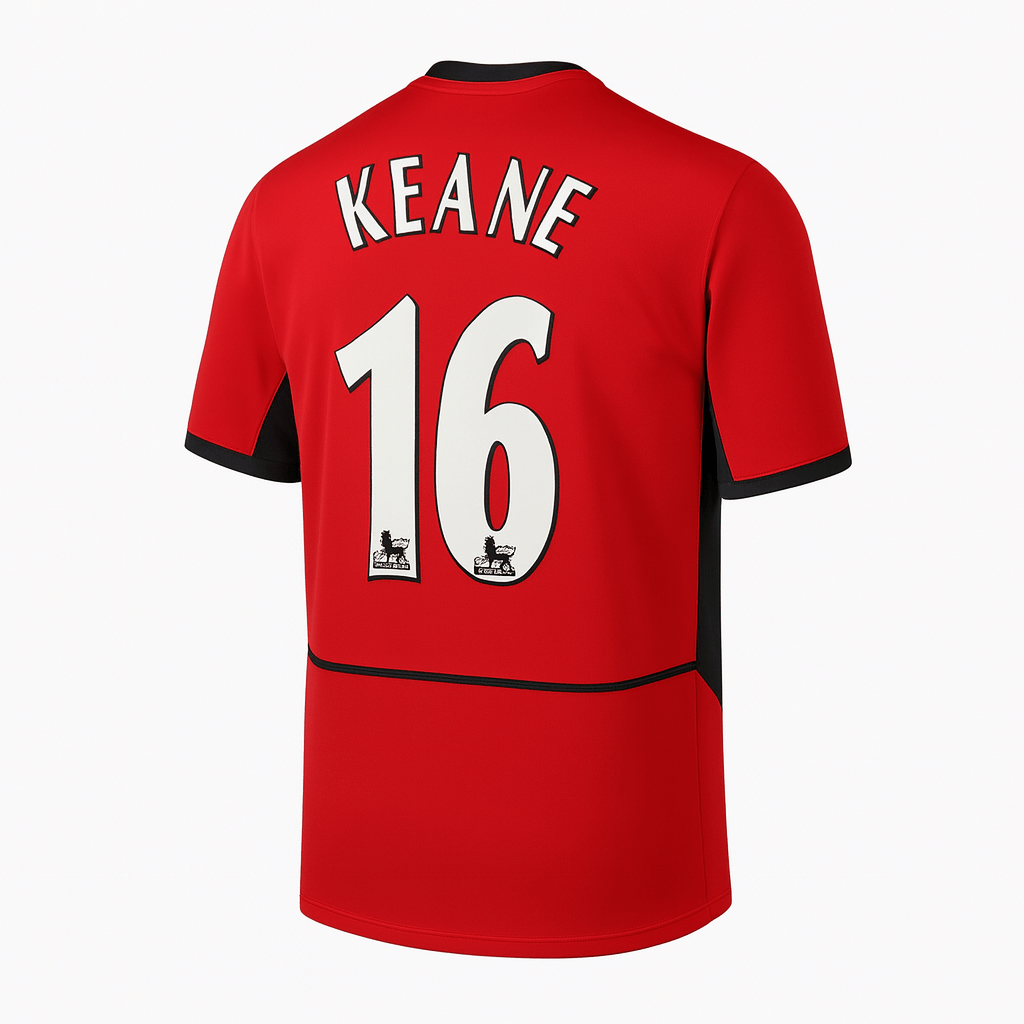 2002–04 Manchester United Home Keane #16 (Feels Like New) - Size S