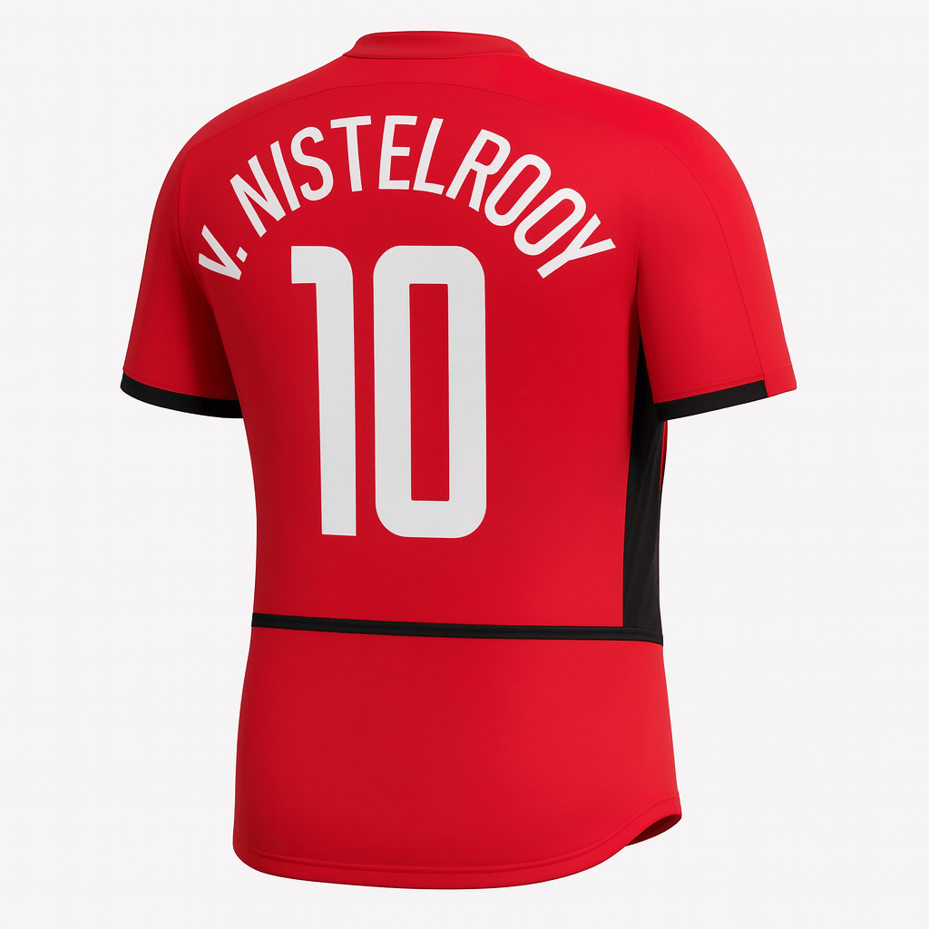 2002–04 Manchester United Home Van Nistelrooy #10 (Feels Like New) - Size L