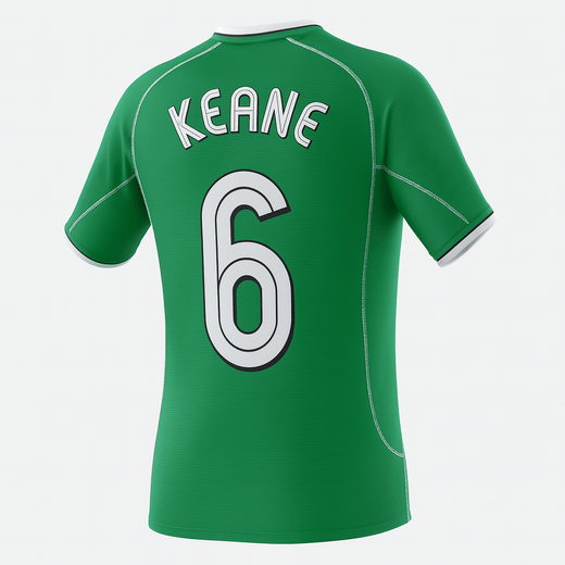 2002 Ireland Home Keane #6 (Feels Like New) - Size XL