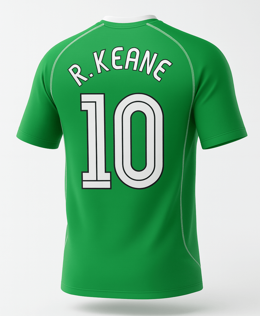 2002 Ireland Home R.Keane #10 (Feels Like New) - Size XS