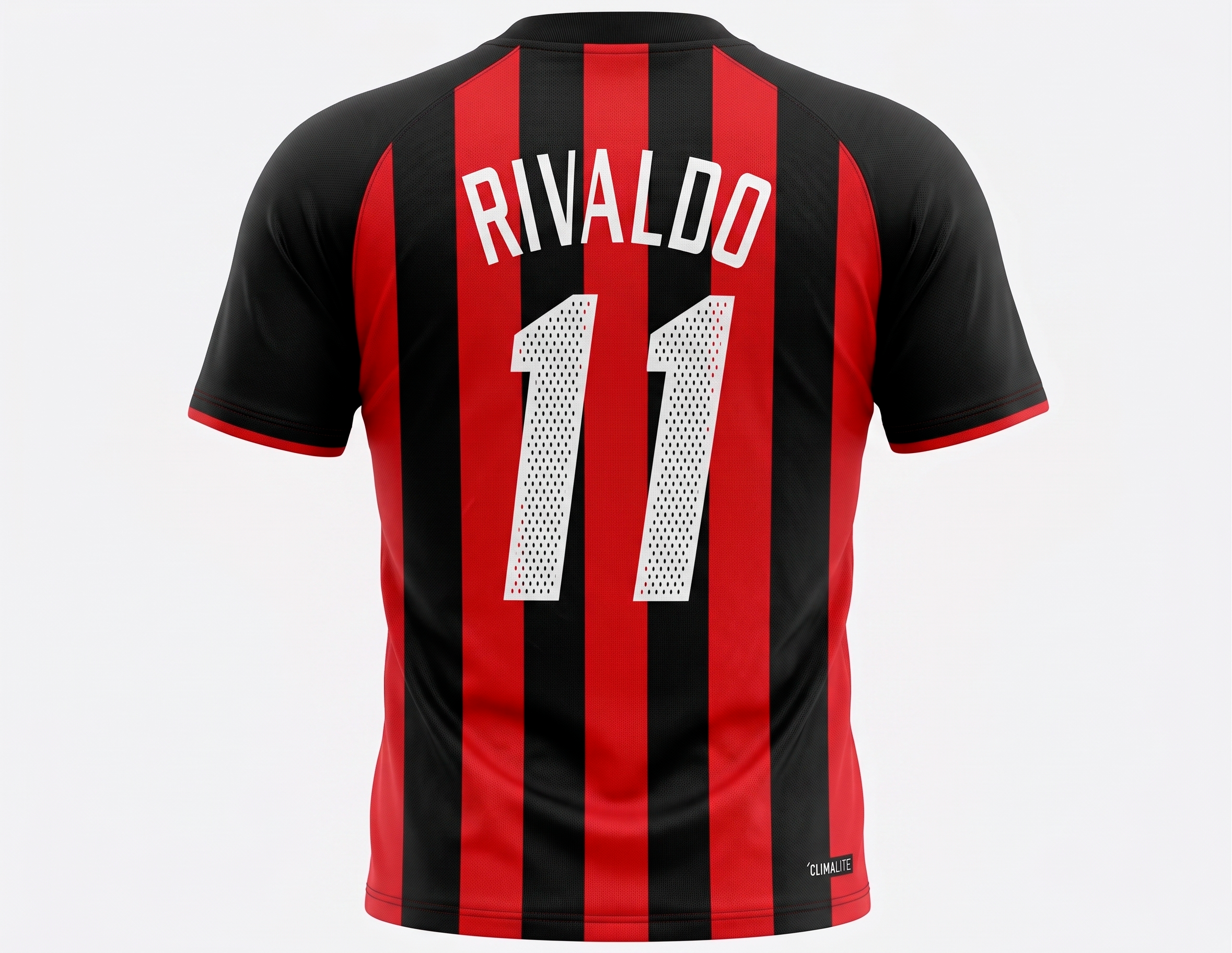 2002–03 AC Milan Home Rivaldo #11 (Feels Like New) - Size XL