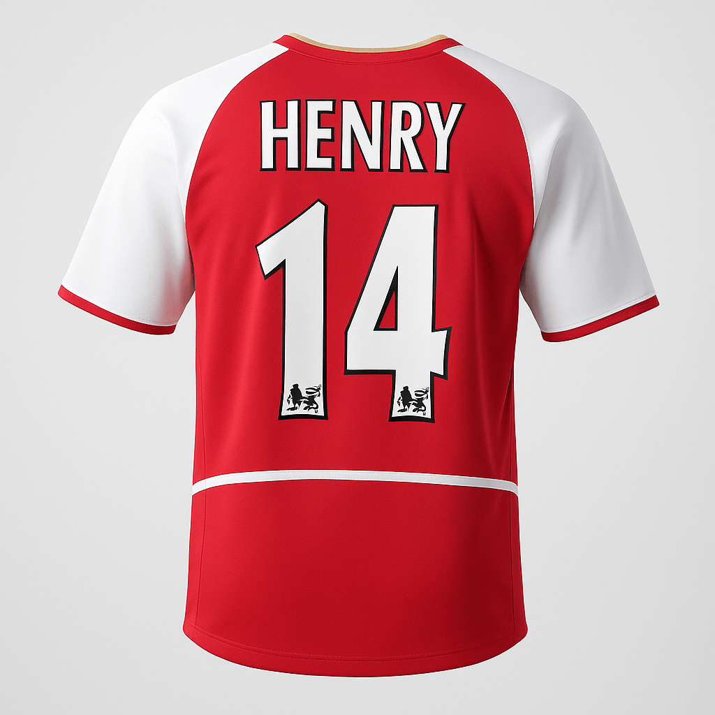 2003–04 Arsenal Home Henry #14 (Feels Like New) - Size M