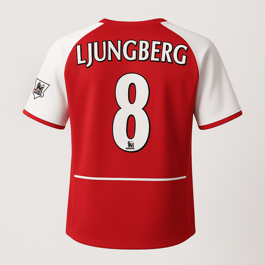 2003–04 Arsenal Home Ljungberg #8 (Feels Like New) - Size XXL