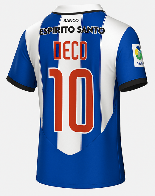 2003–04 Porto Home Deco #10 (Feels Like New) - Size XXL
