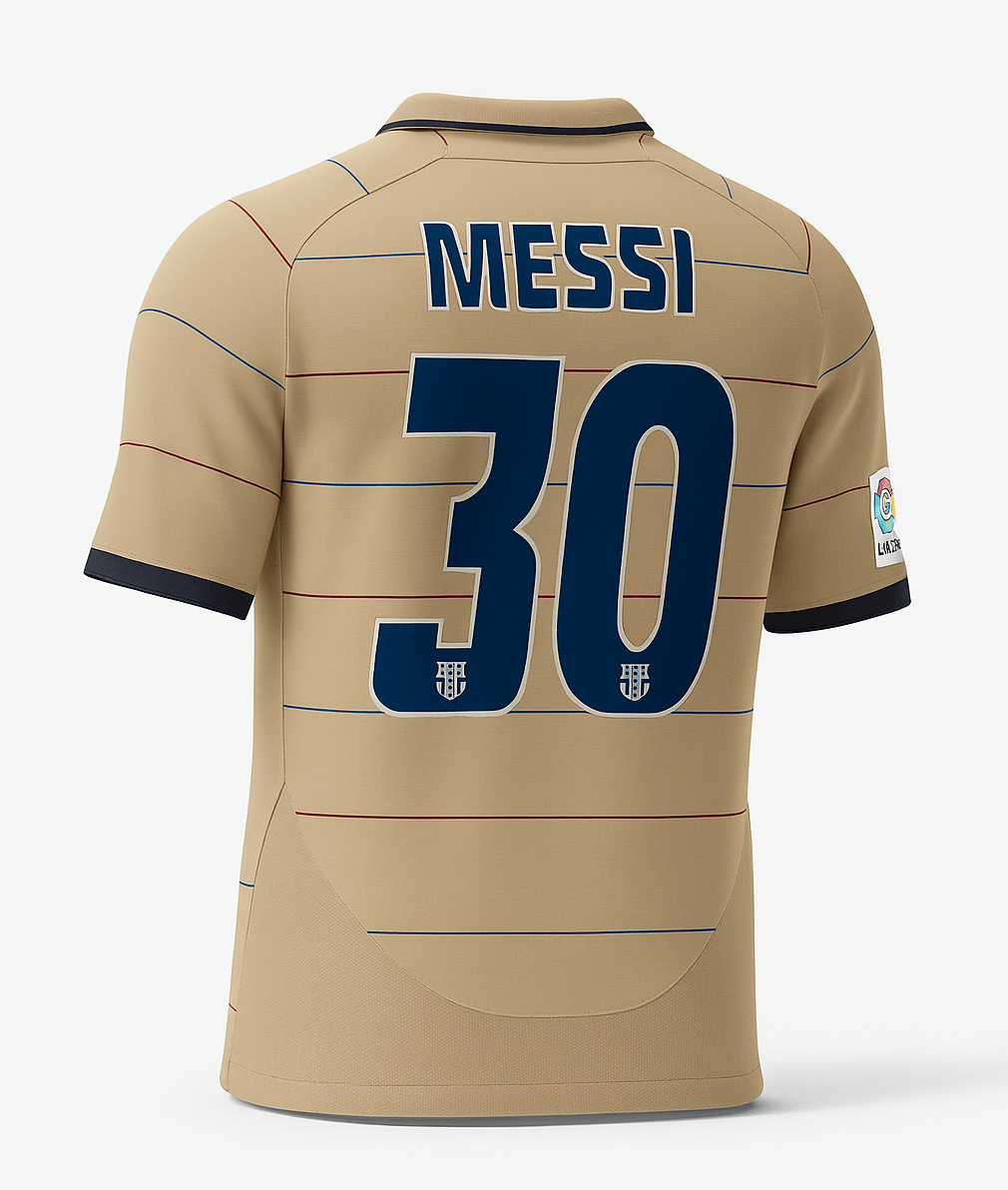 2003–05 Barcelona Away Messi #30 (Feels Like New) - Size XS