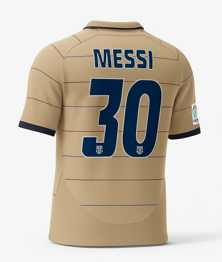 2003–05 Barcelona Away Messi #30 (Feels Like New) - Size XXL