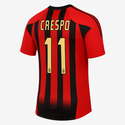 2004–05 AC Milan Home Crespo #11 (Feels Like New) - Size XL