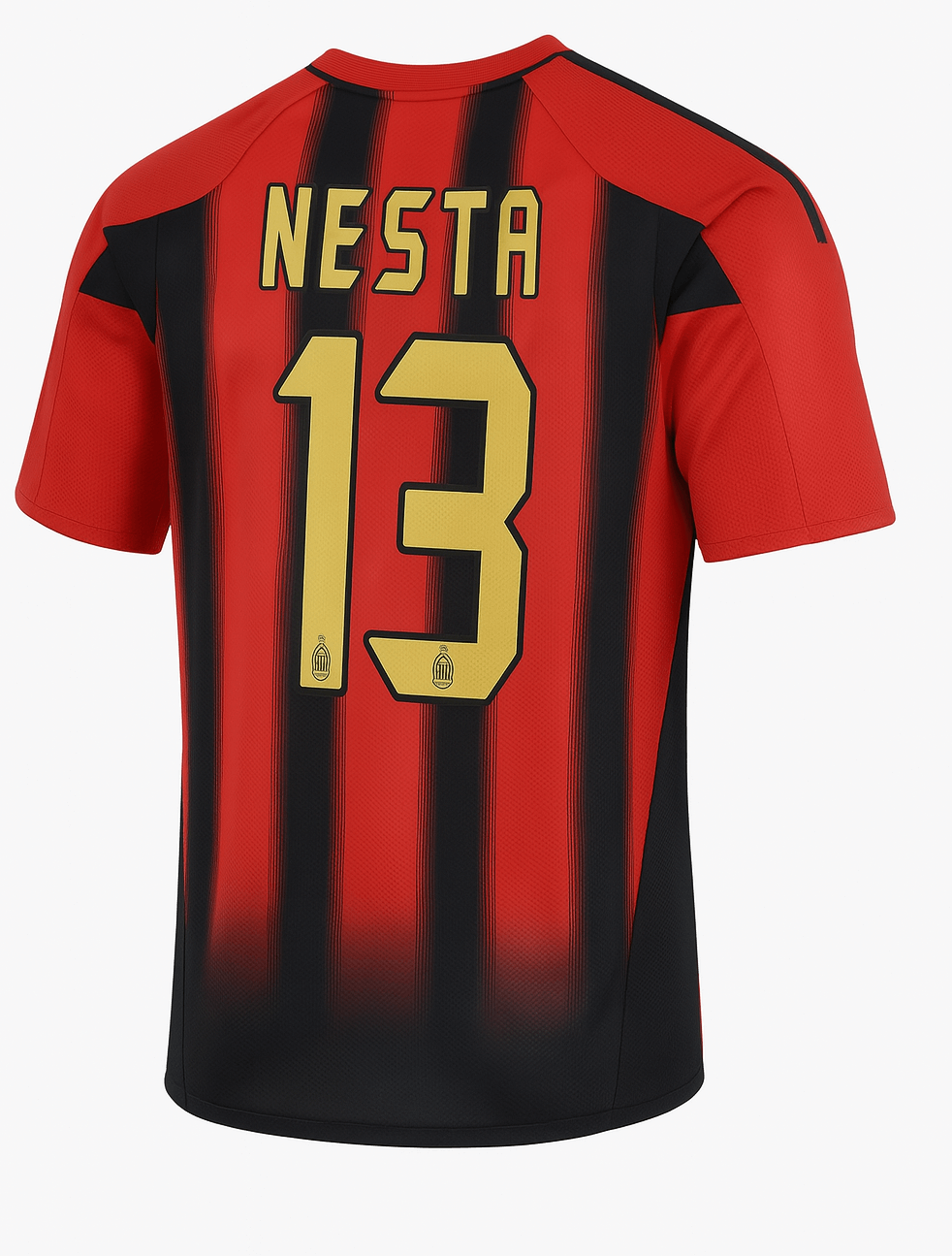 2004–05 AC Milan Home Nesta #13 (Feels Like New) - Size XXL