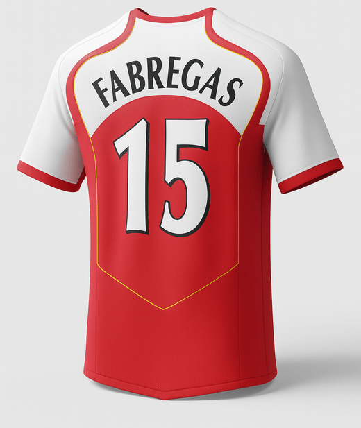 2004–05 Arsenal Home Fabregas #15 (Feels Like New) - Size XS