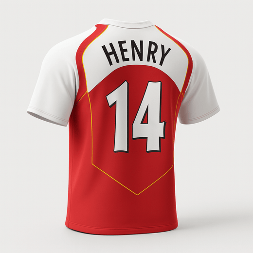 2004–05 Arsenal Home Henry #14 (Feels Like New) - Size XS