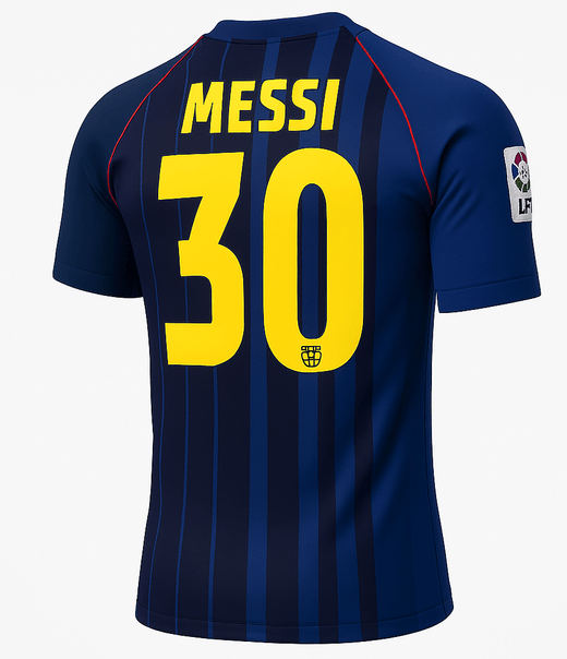 2004–05 Barcelona Away Messi #30 (Feels Like New) - Size S