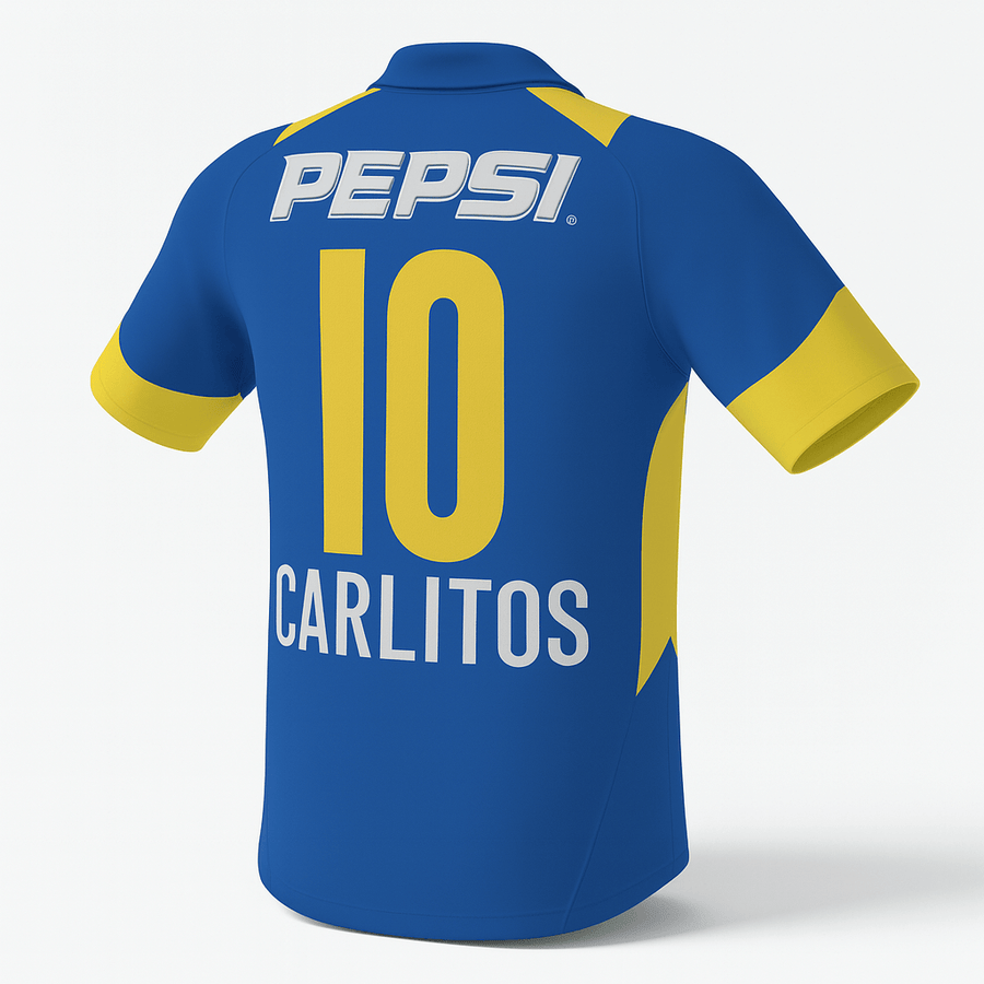 2004–05 Boca Juniors Home Tevez #10 (Feels Like New) - Size L