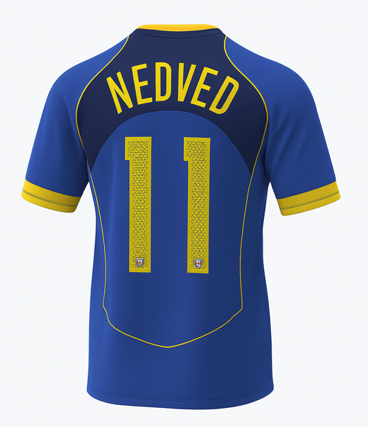 2004–05 Juventus Away Nedved #11 (Feels Like New) - Size L