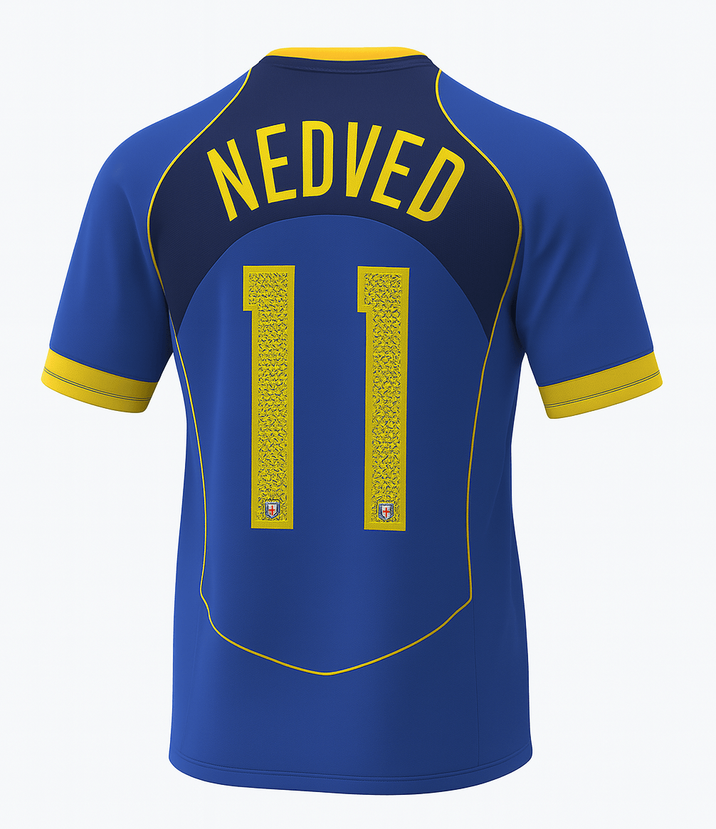2004–05 Juventus Away Nedved #11 (Feels Like New) - Size S