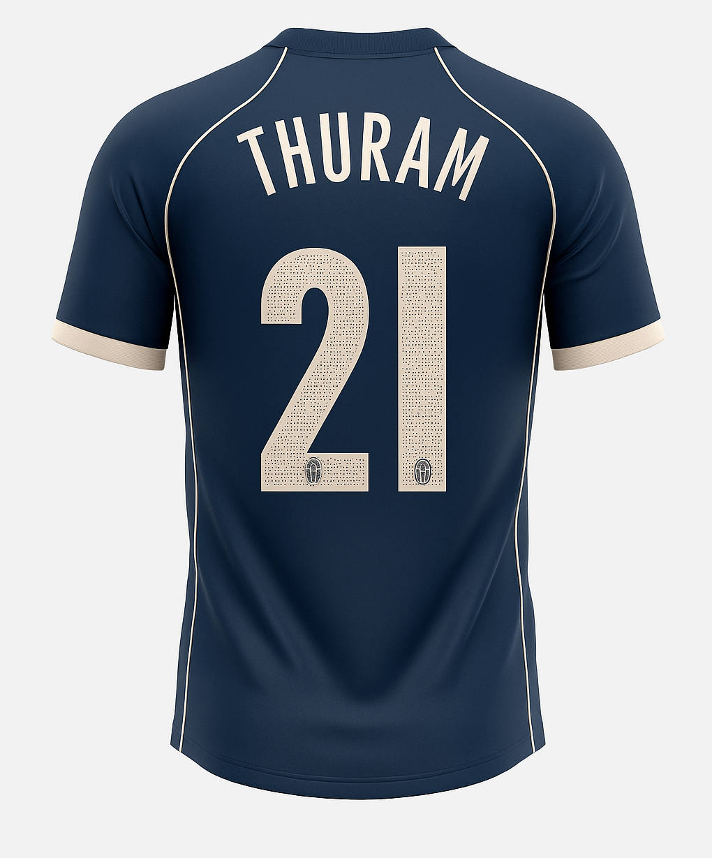 2004–05 Juventus Away Thuram #21 (Feels Like New) - Size XL