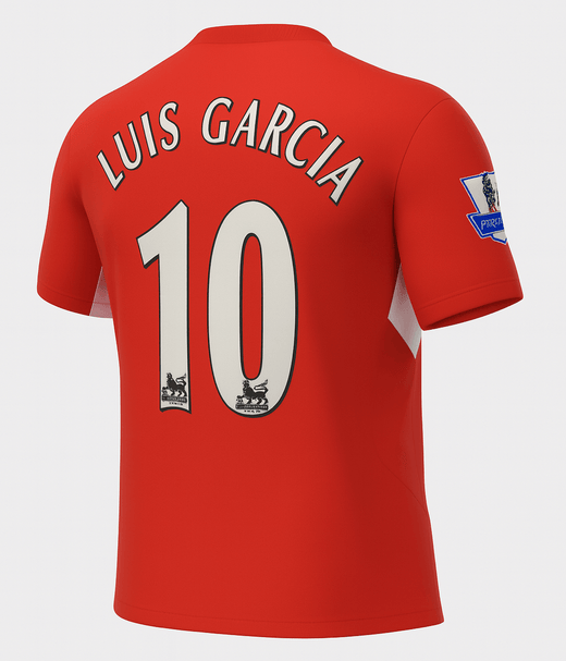2004–06 Liverpool Home Luis Garcia #10 (Feels Like New) - Size S