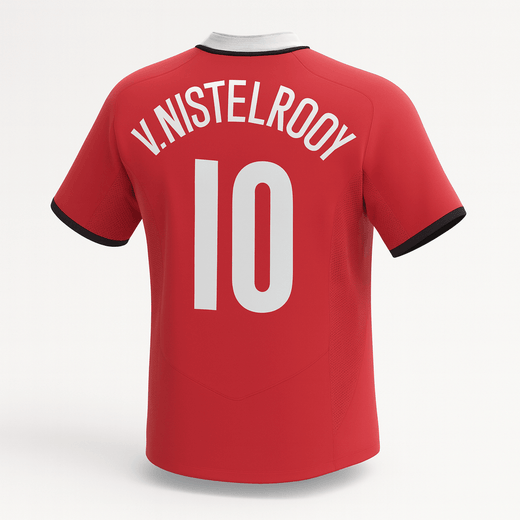 2004–06 Manchester United Home Van Nistelrooy #10 (Feels Like New) - Size L