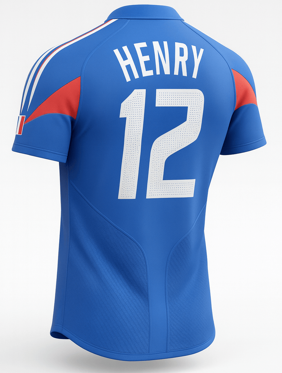 2004 France Home Henry #12 (Feels Like New) - Size S