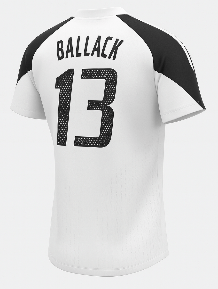 2004 Germany Home Ballack #13 (Feels Like New) - Size XS