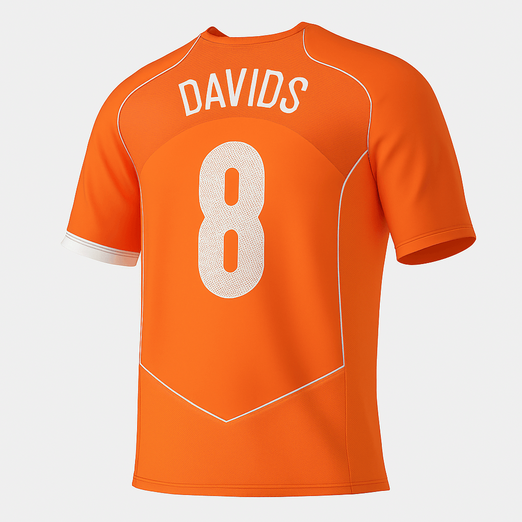 2004 Netherlands Home Davids #8 (Feels Like New) - Size L