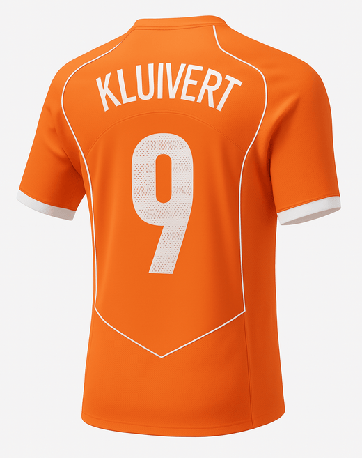 2004 Netherlands Home Kluivert #9 (Feels Like New) - Size XL