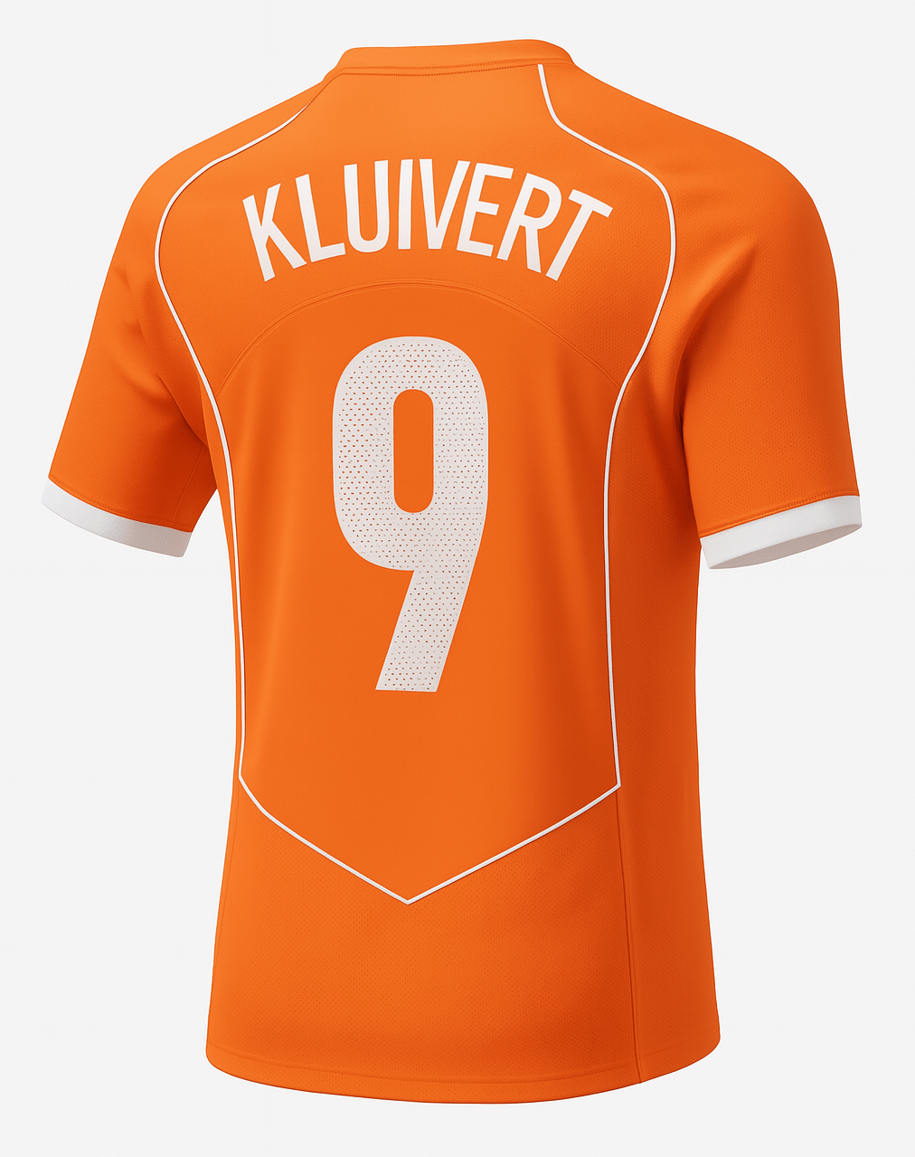 2004 Netherlands Home Kluivert #9 (Feels Like New) - Size M