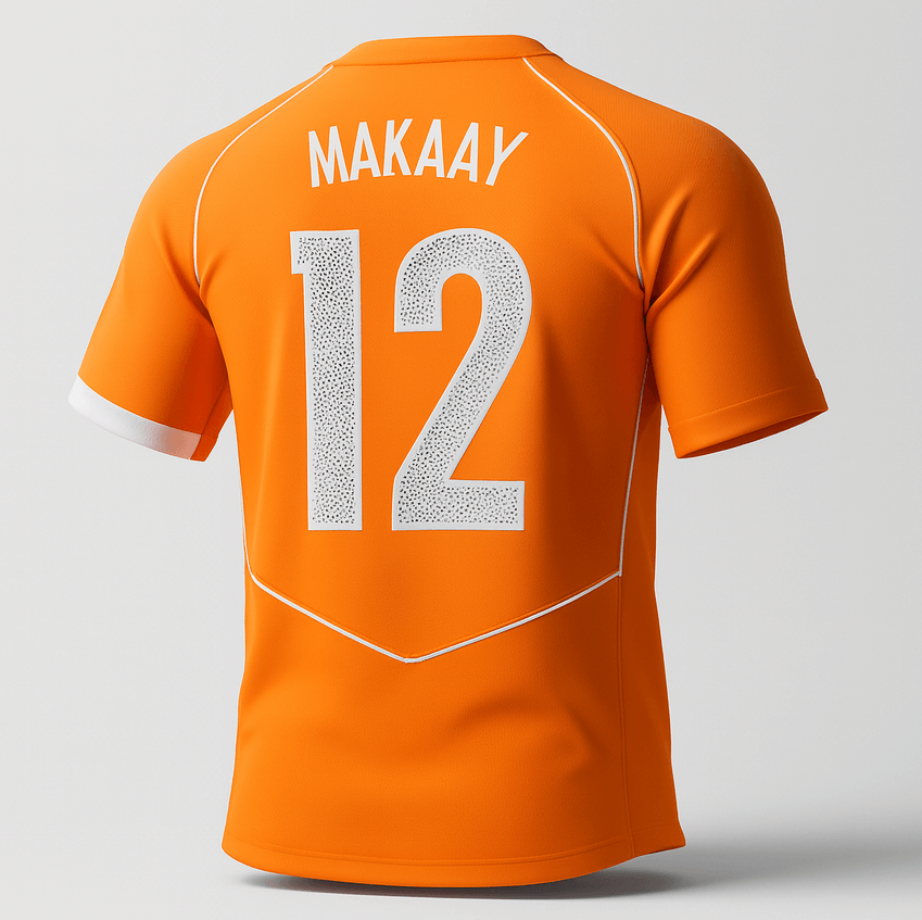 2004 Netherlands Home Makaay #12 (Feels Like New) - Size L