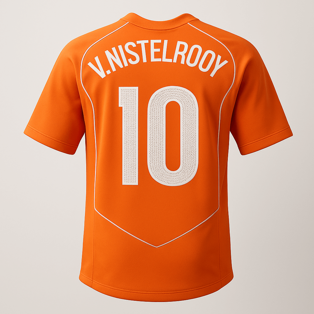2004 Netherlands Home V.Nistelrooy #10 (Feels Like New) - Size M