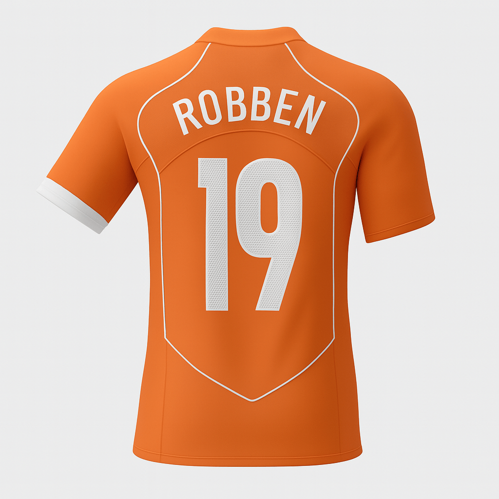 2004 Netherlands Home Robben #19 (Feels Like New) - Size M