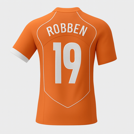 2004 Netherlands Home Robben #19 (Feels Like New) - Size M