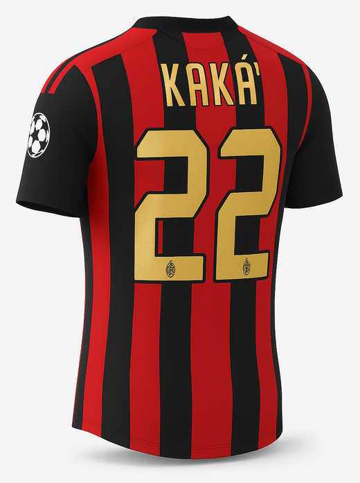 2005–06 AC Milan Home Kaka #22 (Feels Like New) - Size XXL