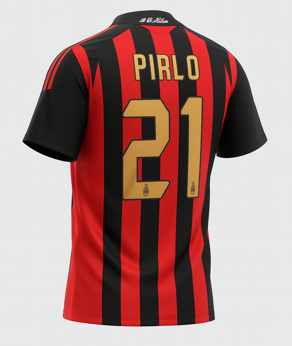 2005–06 AC Milan Home Pirlo #21 (Feels Like New) - Size S