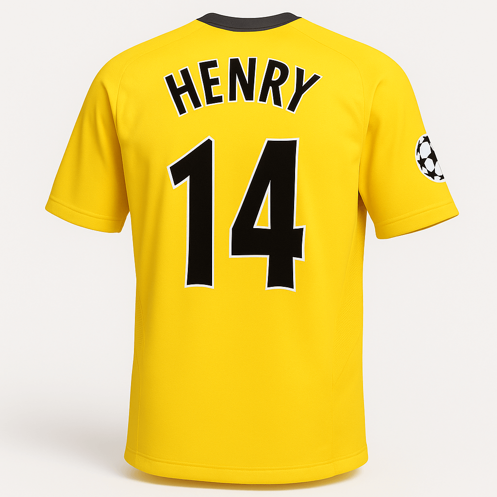 2005–06 Arsenal Away Henry #14 (Feels Like New) - Size XL