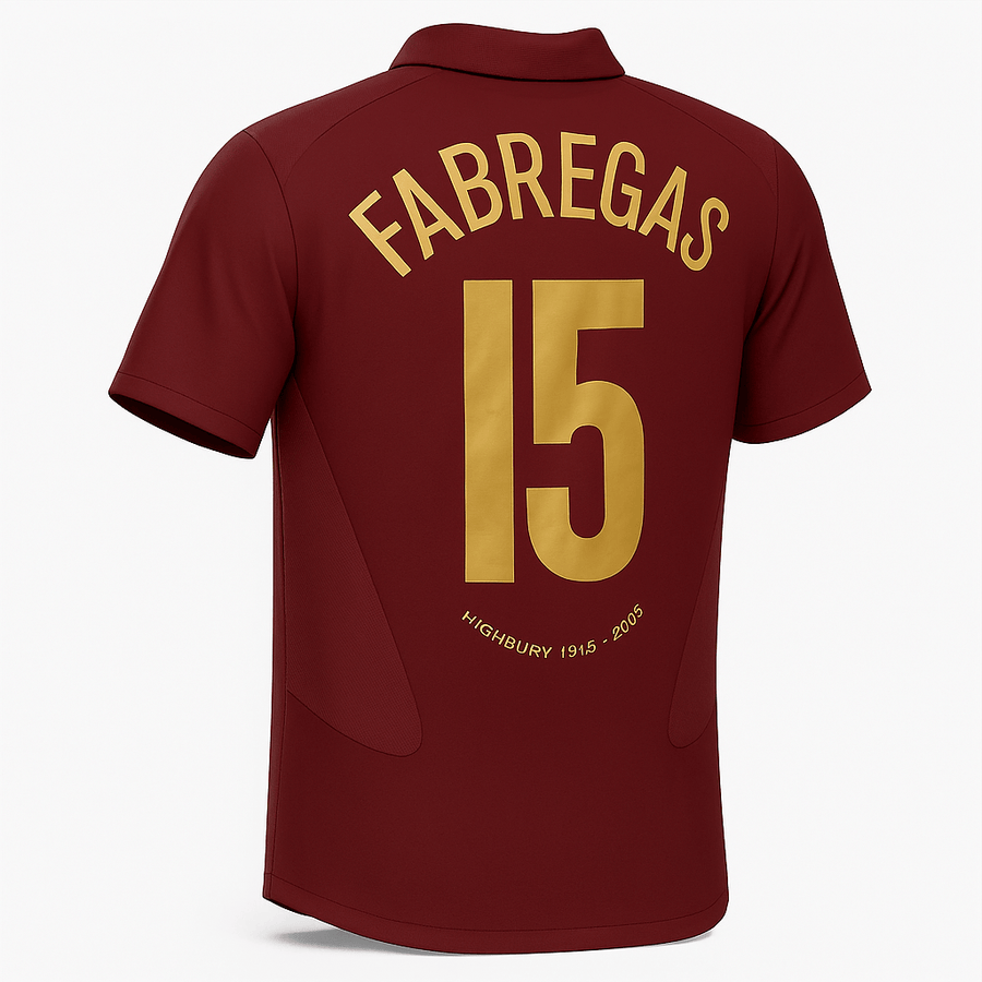 2005–06 Arsenal Home Fabregas #15 (Feels Like New) - Size L