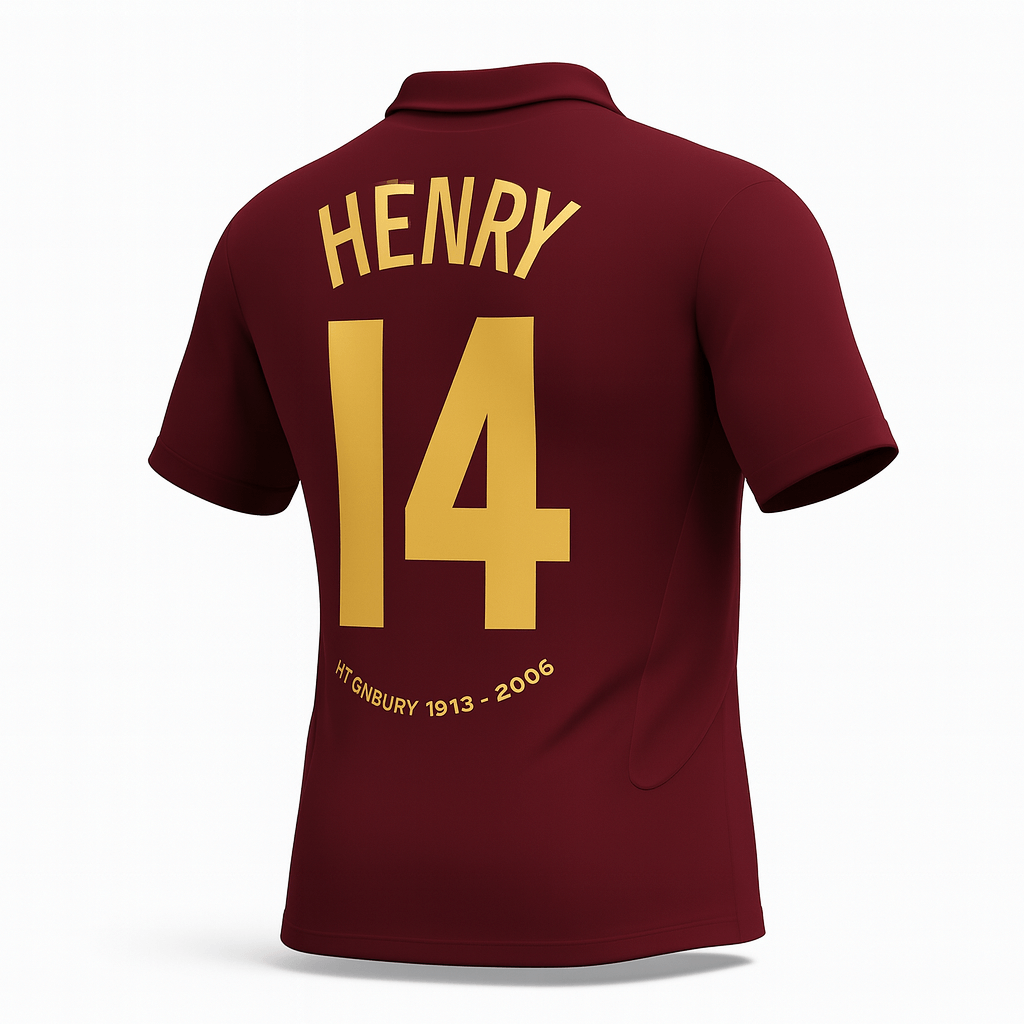 2005–06 Arsenal Home Henry #14 (Feels Like New) - Size XXL