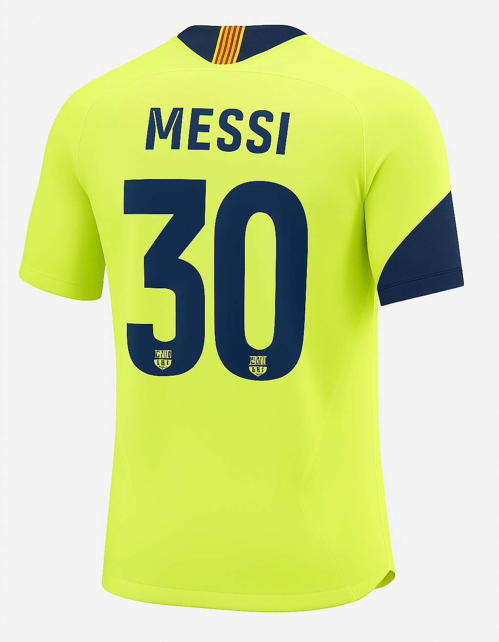 2005–06 Barcelona Away Messi #30 (Feels Like New) - Size XXL