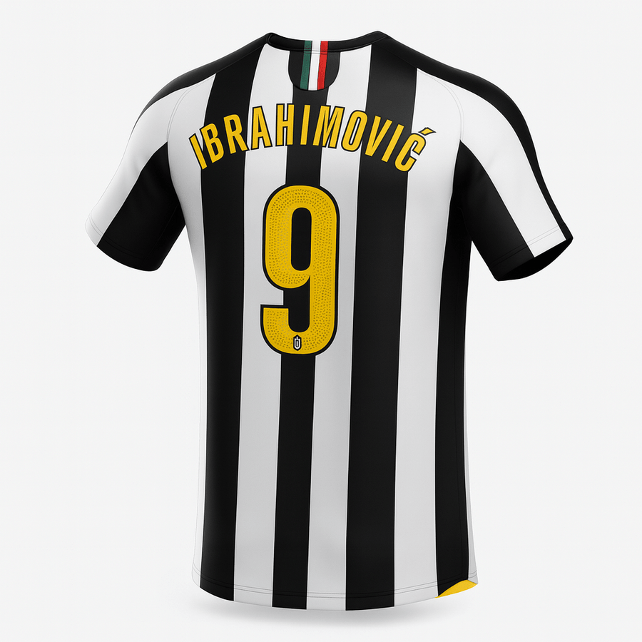 2005–06 Juventus Home Ibrahimovic #9 (Feels Like New) - Size XL