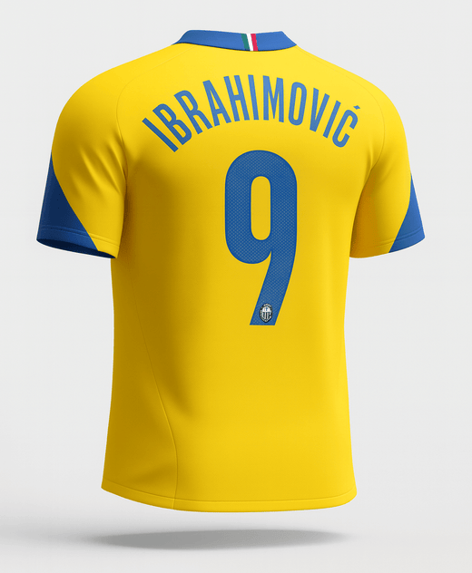 2005–06 Juventus Third Ibrahimovic #9 (Feels Like New) - Size XL