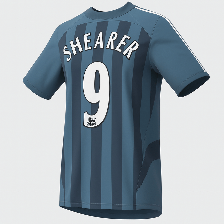 2005–06 Newcastle Away Shearer #9 (Feels Like New) - Size M