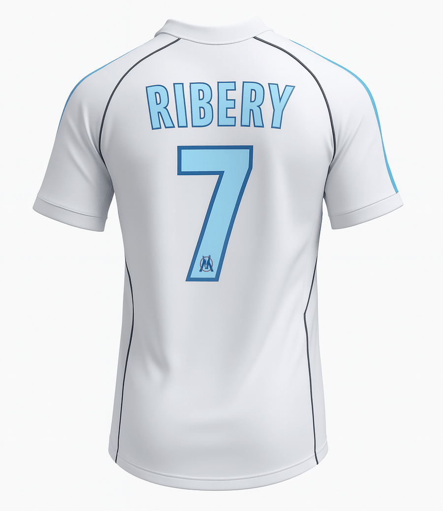 2005–06 Olympique Marseille Home Ribery #7 (Feels Like New) - Size XXL