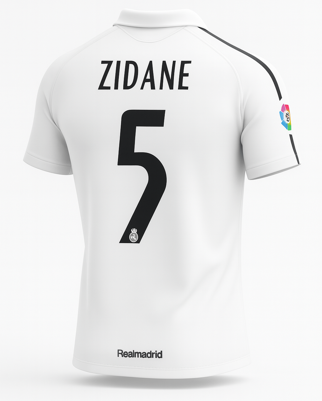 2005–06 Real Madrid Home Zidane #5 (Feels Like New) - Size S
