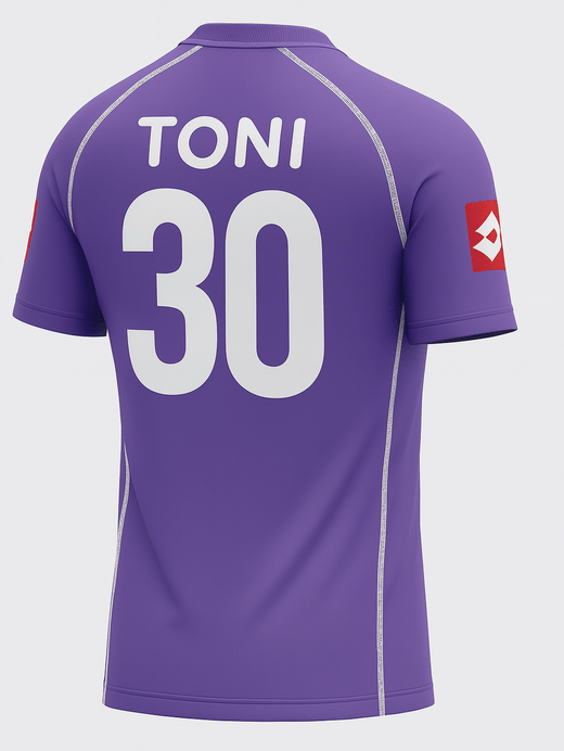 2005–07 Fiorentina Home Toni #30 (Feels Like New) - Size XS
