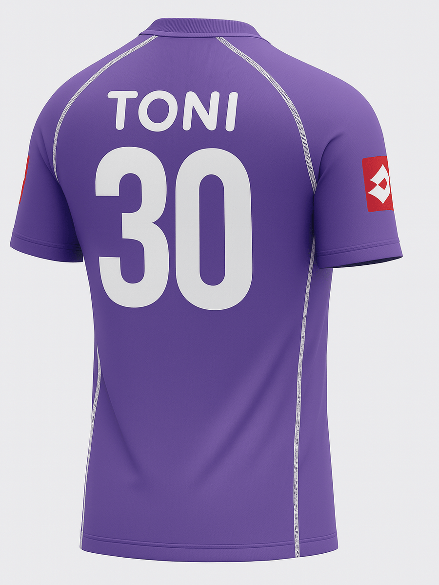 2005–07 Fiorentina Home Toni #30 (Feels Like New) - Size S