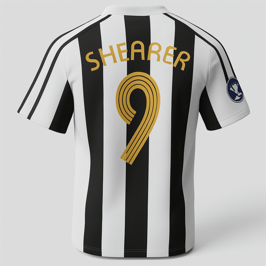 2005–07 Newcastle Home Shearer #9 (Feels Like New) - Size XXL