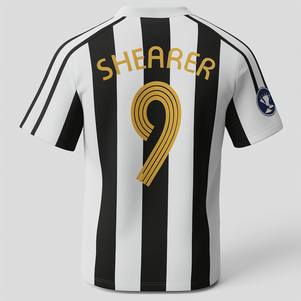 2005–07 Newcastle Home Shearer #9 (Feels Like New) - Size XL