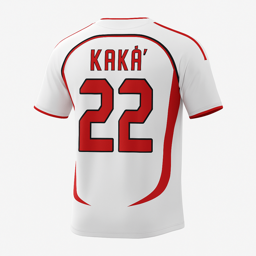 2006–07 AC Milan Away Kaka #22 (New) - Size XS