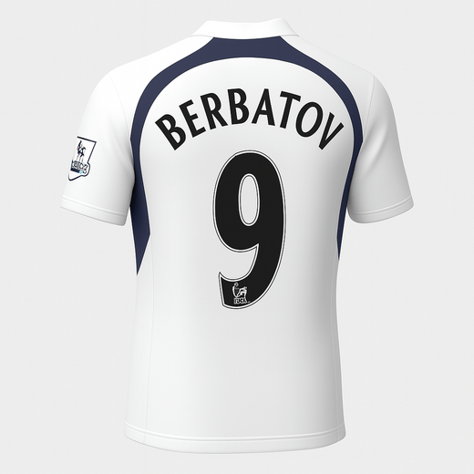 2006–07 Tottenham Home Berbatov #9 (New) - Size XXL