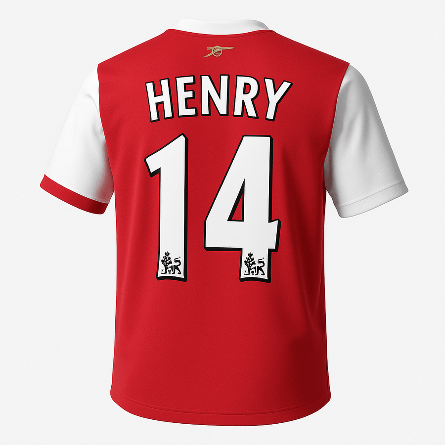 2006–08 Arsenal Home Henry #14 (New) - Size XS