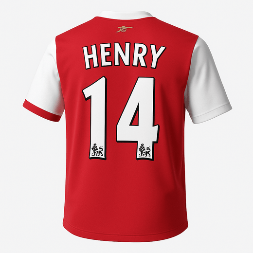 2006–08 Arsenal Home Henry #14 (New) - Size L